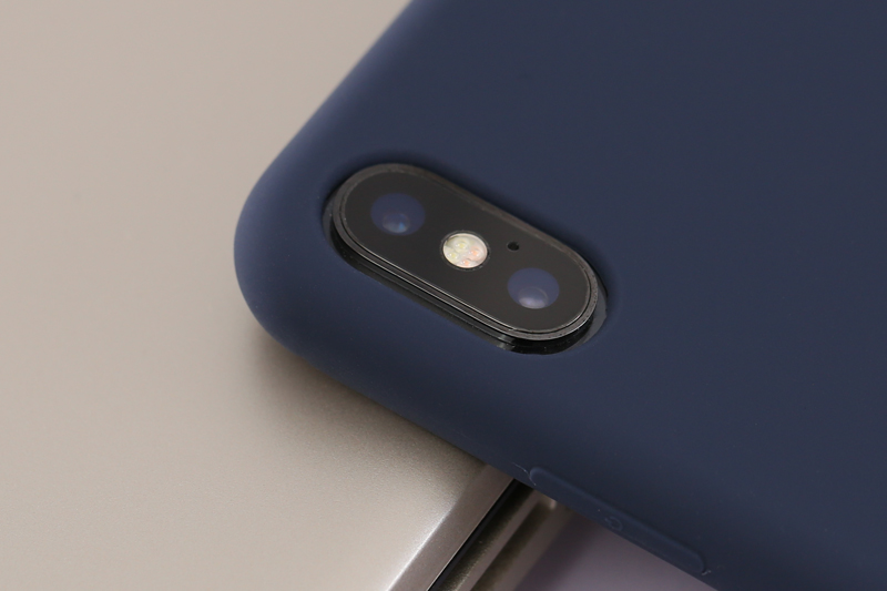 Ốp lưng iPhone X Nhựa dẻo Ultra Slim Silicone Case JM Xanh Dương