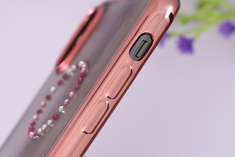 Ốp lưng iPhone X Nhựa cứng viền dẻo TPU+PC or PC Thiên Nga Nude