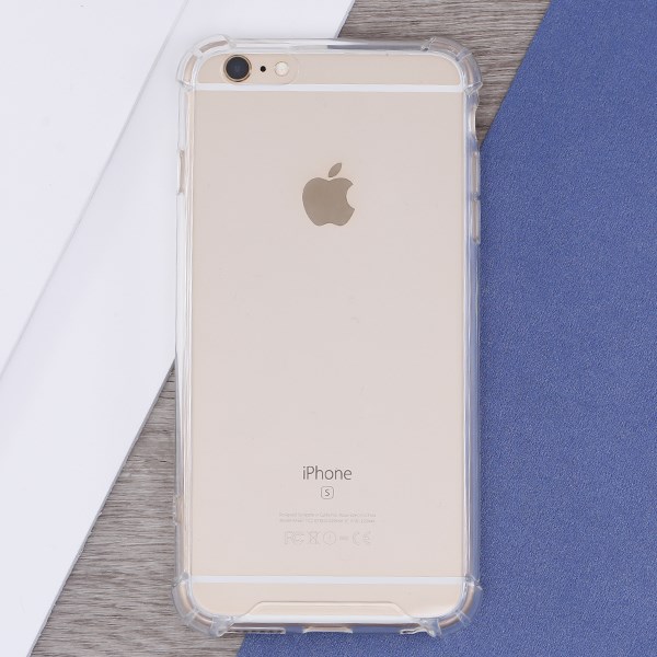 Ốp lưng iPhone 6 Plus - 6s Plus Nhựa dẻo viền cứng Kick V Nude