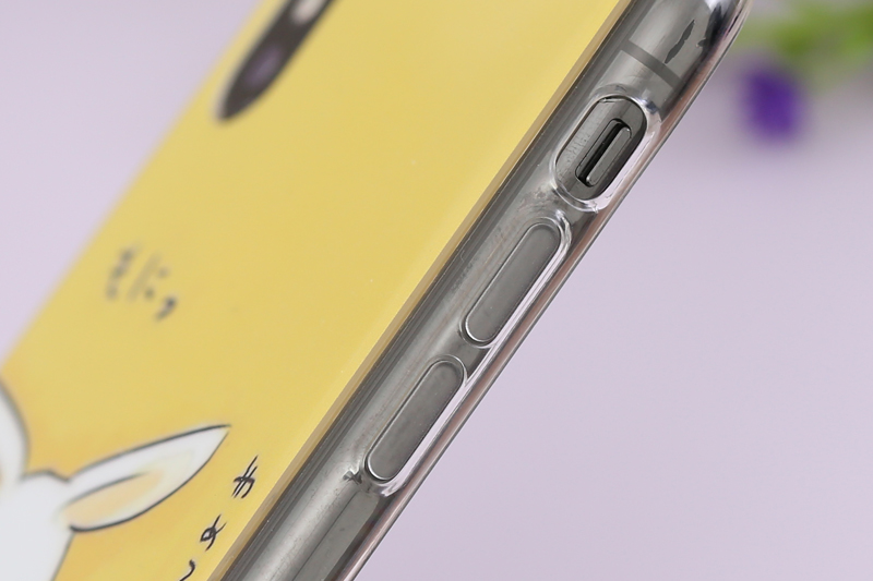 Ốp lưng iPhone X Nhựa cứng viền dẻo Cream COSANO SR171201 Thỏ trắng