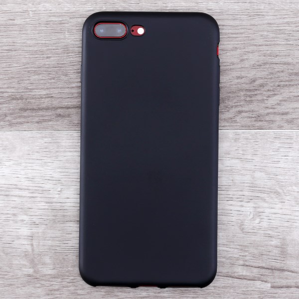 Ốp lưng iPhone 7 Plus - 8 Plus nhựa dẻo TPU coatting OSMIA Đen