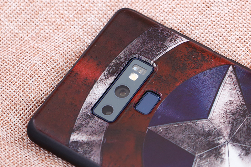 Ốp lưng Note 9 nhựa dẻo UV printing OSMIA CKTG141 Captain America giá tốt