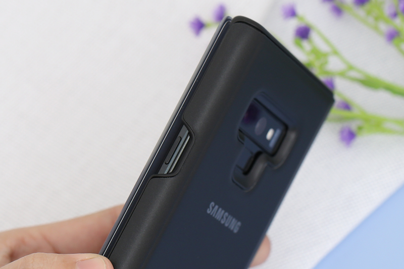 Bao da Samsung Galaxy Note 9 Nắp gập Clear View Đen