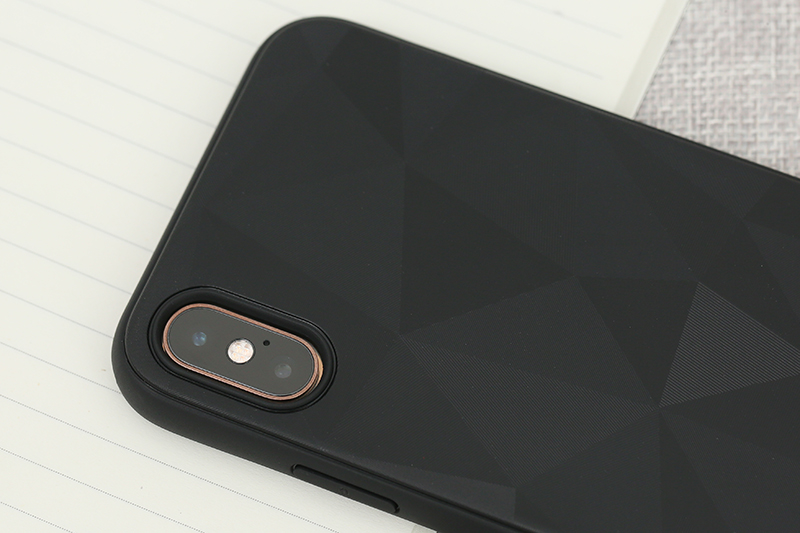 Ốp lưng iPhone X-XS Nhựa dẻo Tristars JM đen giá tốt