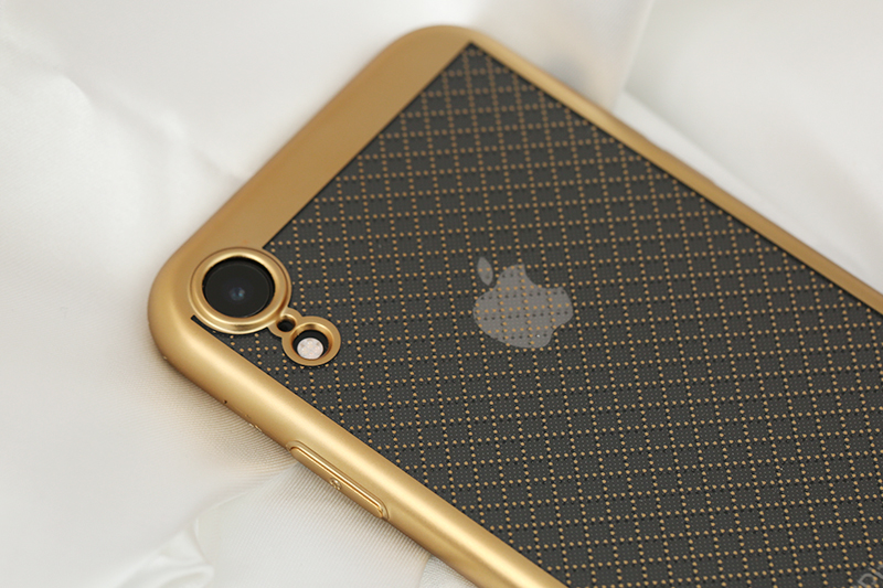 Ốp lưng iPhone XR Nhựa dẻo Noisele JM gold