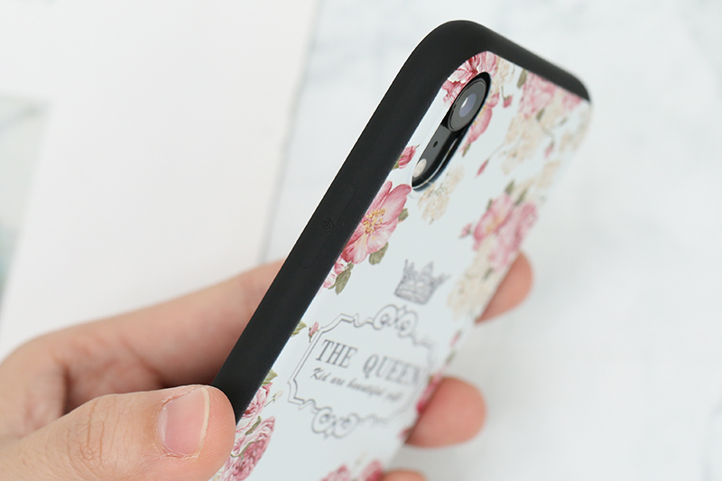 Ốp lưng iPhone XR Nhựa dẻo Solid print MEEKER TS016 Nữ Hoàng
