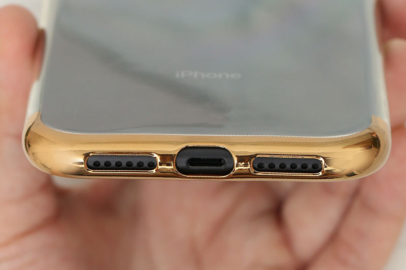 Ốp lưng iPhone XR nhựa dẻo Electroplate T&B OSMIA Gold