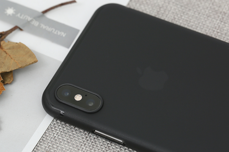 Ốp lưng iPhone XS Max Nhựa cứng Slim PP COSANO xám giá tốt