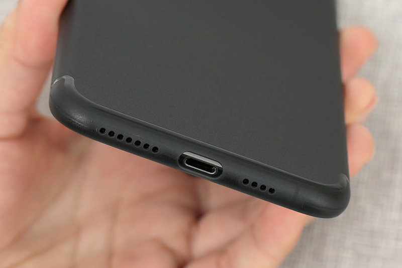 Ốp lưng iPhone XS Max Nhựa cứng Slim PP COSANO xám