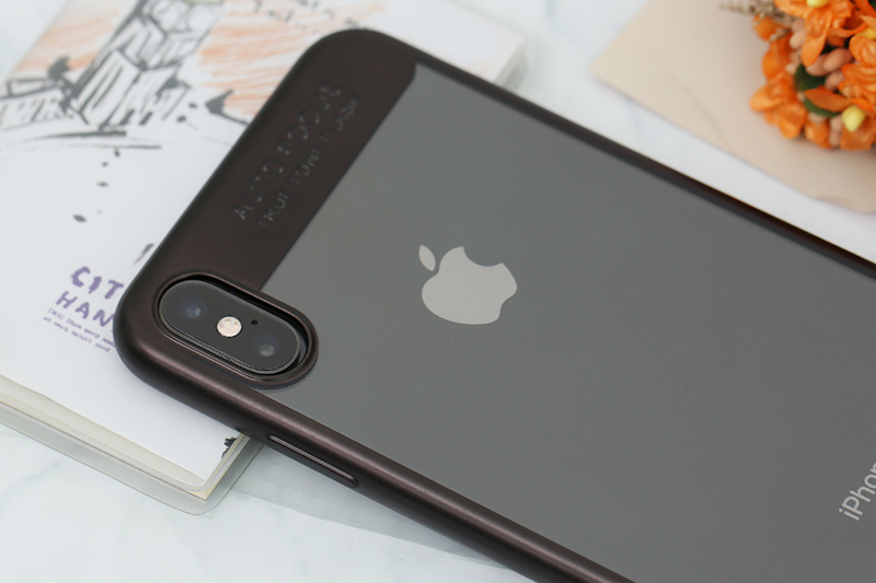 Ốp lưng iPhone XS Max Nhựa dẻo Fresh COSANO đen giá tốt