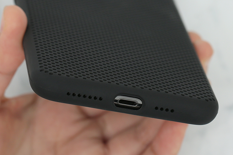 Ốp lưng iPhone XS Max Nhựa dẻo new liquid silicon COSANO đen