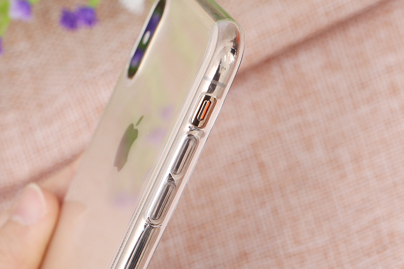 Ốp lưng iPhone XS nhựa dẻo Slim TPU OSMIA Nude