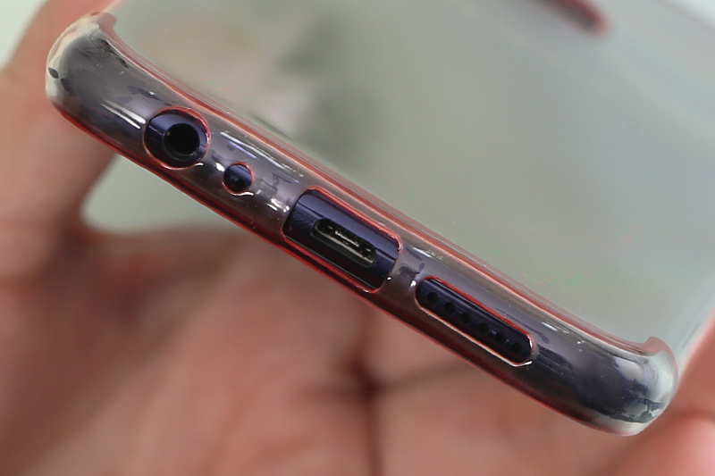 Ốp lưng Oppo F9 nhựa dẻo Electroplate case 2 OSMIA Đỏ