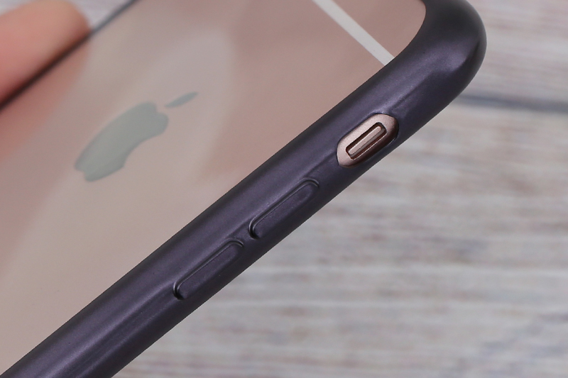 Ốp lưng iPhone 6 Plus - 6s Plus Nhựa dẻo Electroplating future COSANO đen