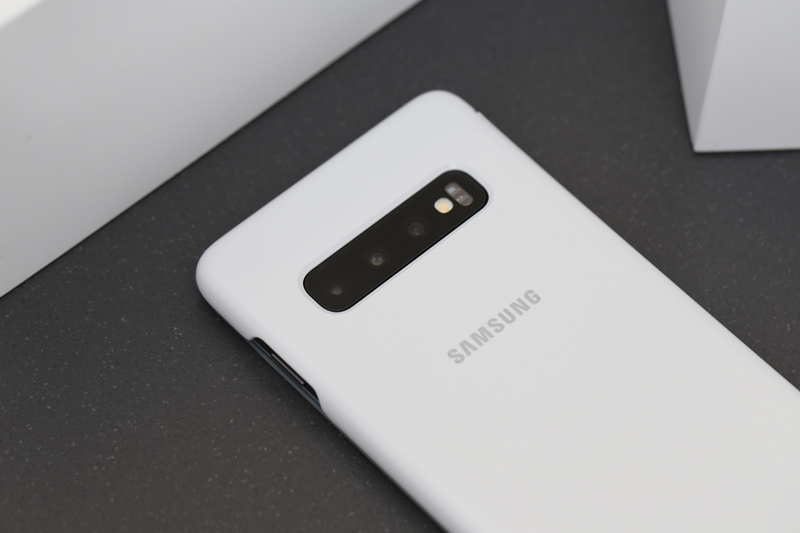 Bao da Samsung Galaxy S10 nắp gập ClearView