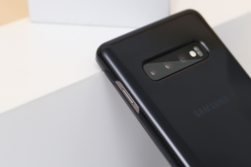 Bao da Galaxy S10 Plus Nắp gập Clear View Samsung Đen