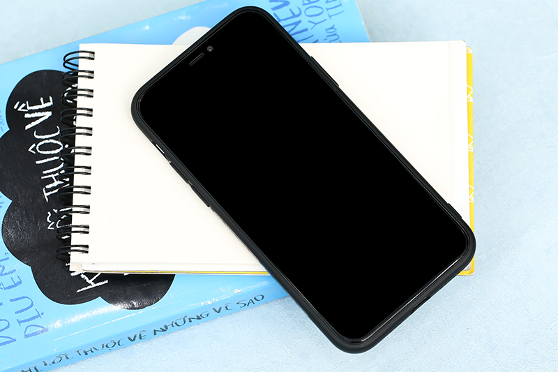 Ốp lưng iPhone 11 Pro Nhựa cứng viền dẻo COSANO SRM447 Sọc đỏ đen
