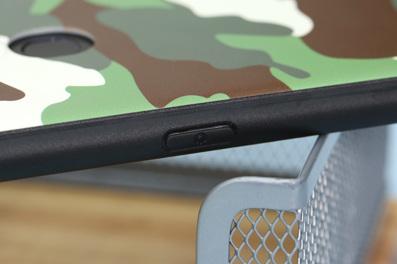 Ốp lưng Oppo F11 Pro Nhựa cứng viền dẻo TPU PC printing OSMIA CKTG330 Vân lính Xanh lá