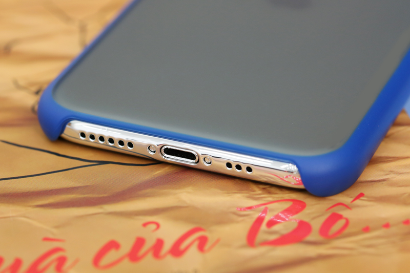 Ốp lưng iPhone 11 Pro nhựa cứng viền dẻo ORIGIN KINGKONG JM Navy
