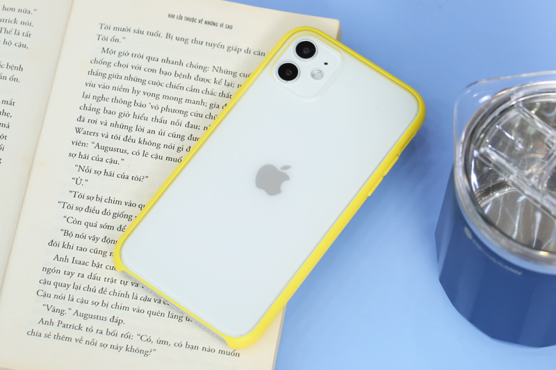 Ốp lưng iPhone 11 nhựa cứng viền dẻo ORIGIN KINGKONG JM Vàng