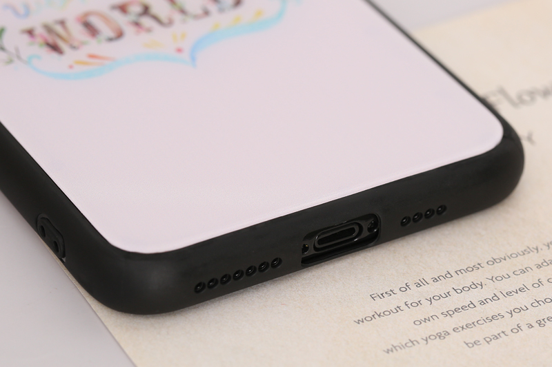 Ốp lưng iPhone XS Max Nhựa cứng viền dẻo MEEKER TSKB402 TG tuyệt vời