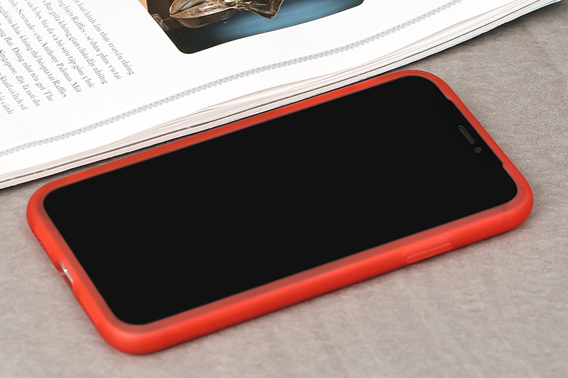 Ốp lưng iPhone 11 Nhựa dẻo Jelly Silicone JM Đỏ