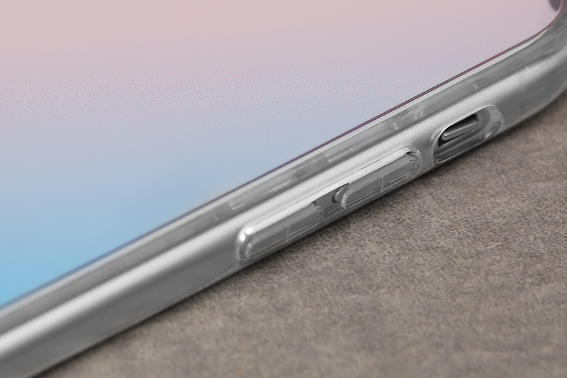 Ốp lưng iPhone 11 nhựa cứng viền dẻo Berty I JM Hồng xanh
