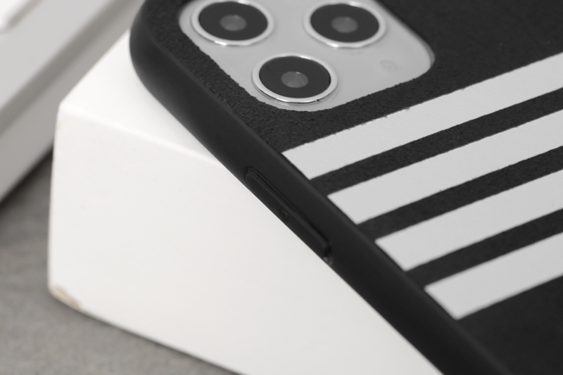Ốp lưng iPhone 11 Pro nhựa cứng viền dẻo PU Sport OSMIA Xám