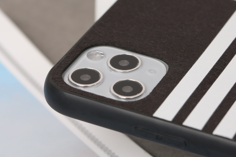 Ốp lưng iPhone 11 Pro Max nhựa cứng viền dẻo PU Sport OSMIA Xám giá tốt