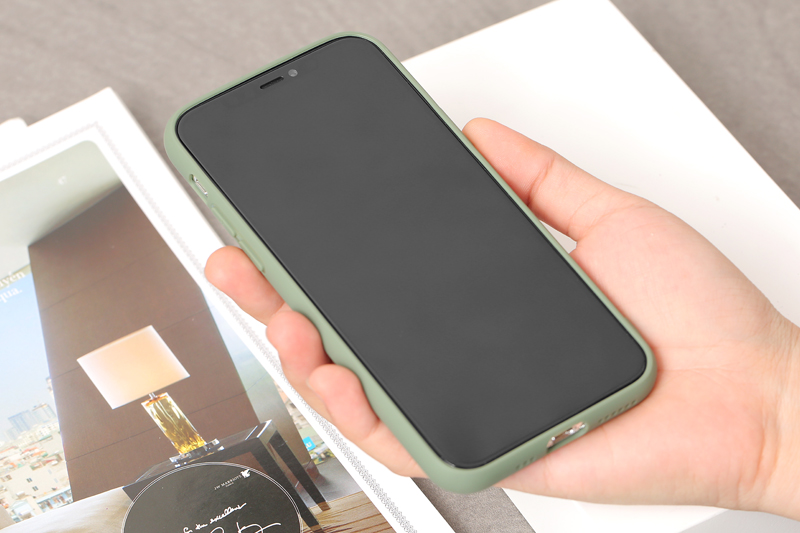 Mua ốp lưng iPhone 11 Pro nhựa dẻo Tex II JM Pine green
