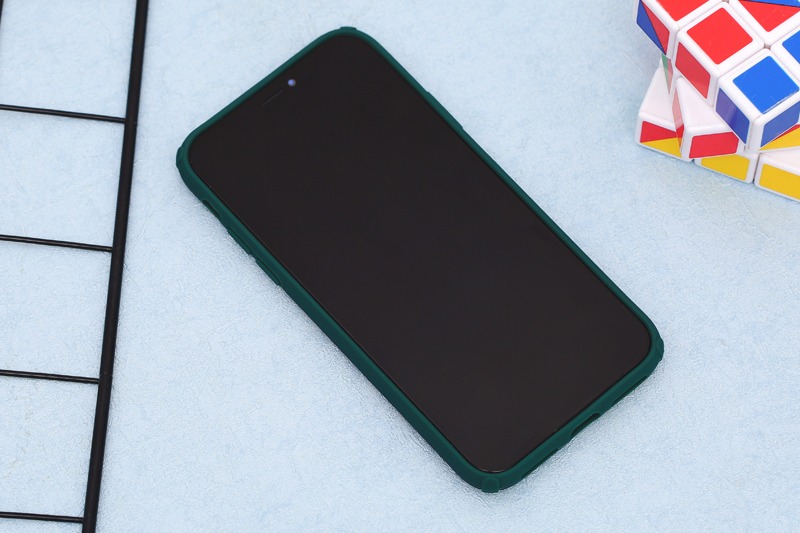 Ốp lưng iPhone X/Xs nhựa dẻo Design TPU Case COSANO Xanh lá