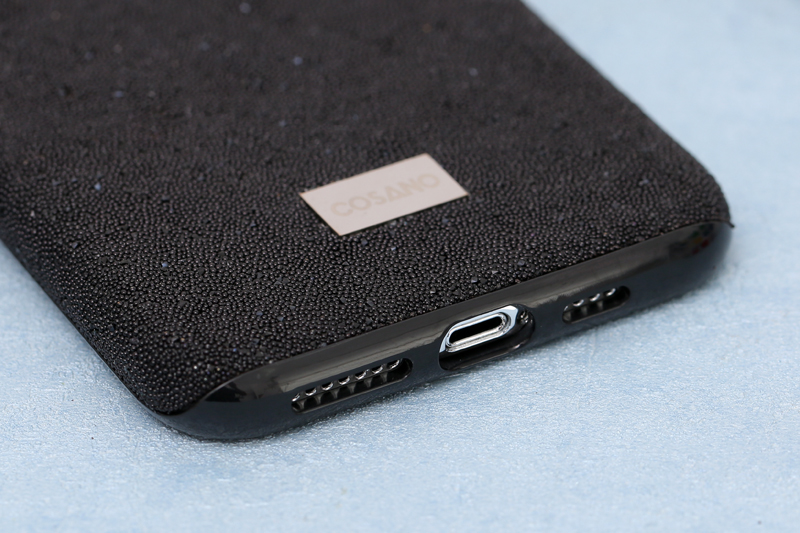 Ốp lưng iPhone 11 Pro Max nhựa dẻo Crystal TPU case COSANO Đen