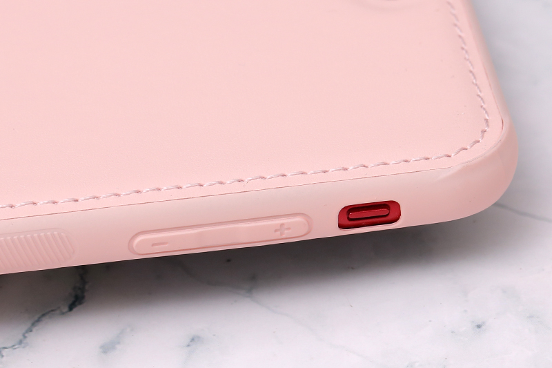Ốp lưng iPhone 7 Plus/ 8 Plus nhựa cứng viền dẻo PU Candy OSMIA Hồng