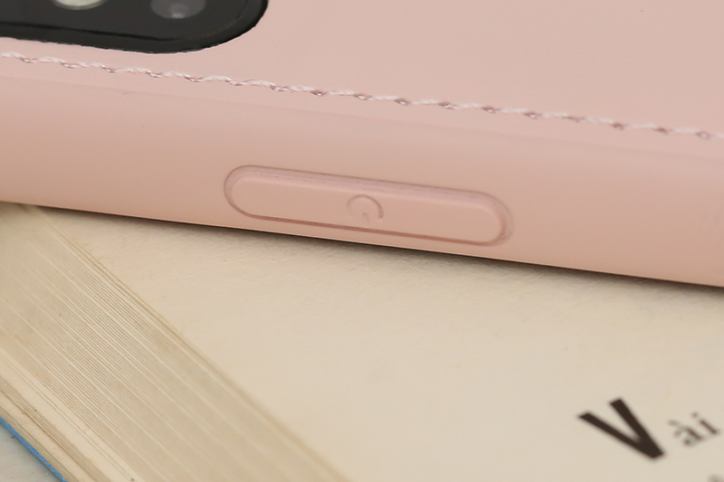 Ốp lưng iPhone Xs Max nhựa cứng viền dẻo PU Candy OSMIA Hồng