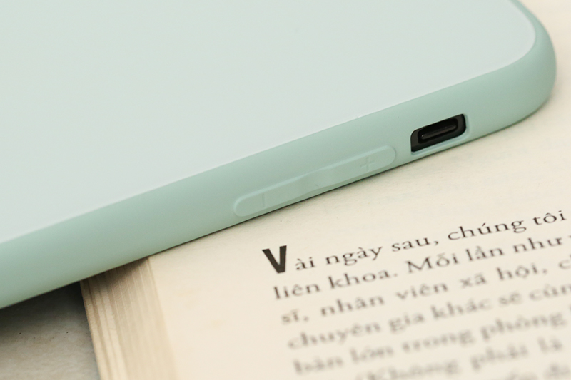 Ốp lưng iPhone Xs Max nhựa cứng viền dẻo Tempered Glass silk OSMIA Beryl