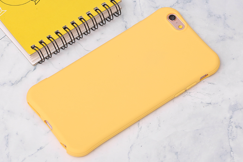 Ốp lưng iPhone 6/6s+ nhựa dẻo TPU S OSMIA Vàng
