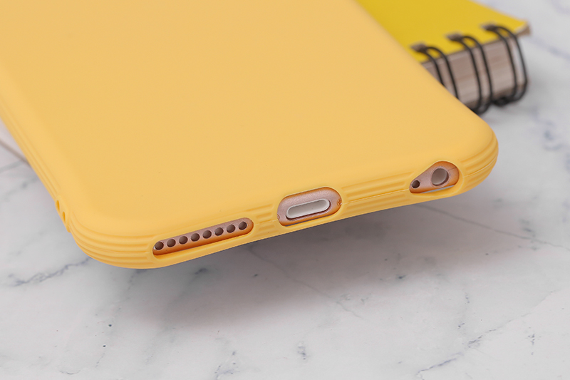 Ốp lưng iPhone 6/6s+ nhựa dẻo TPU S OSMIA Vàng