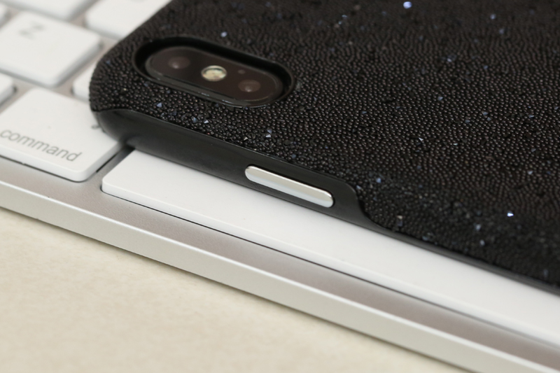 Ốp lưng iPhone Xs Max nhựa dẻo Crystal TPU case COSANO Đen