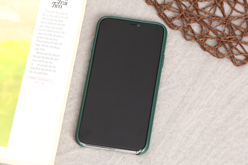 Ốp lưng iPhone 11 Pro Max nhựa dẻo Color Hole PU COSANO Xanh lá