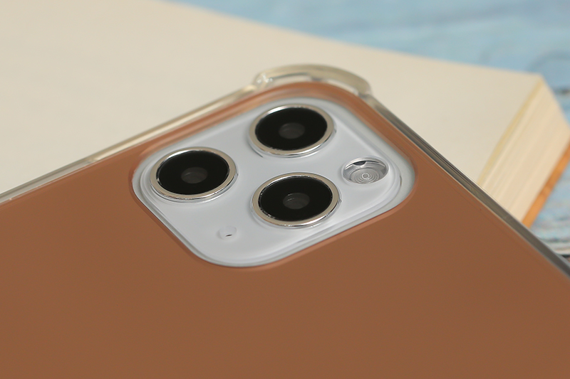 Ốp lưng iPhone 11 Pro Max nhựa cứng Mirror case OSMIA Vàng Hồng giá tốt