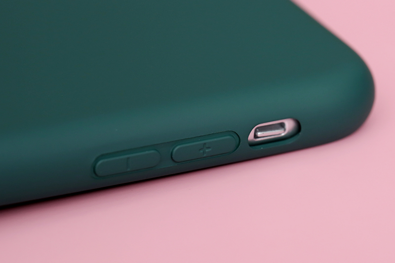 Ốp lưng iPhone 11 Nhựa dẻo Artifical silicon case MEEKER Xanh rừng thẳm