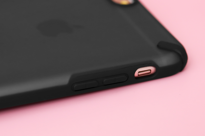 Ốp lưng iPhone 6/6s+ Nhựa dẻo Design TPU case MEEKER TPU Đen