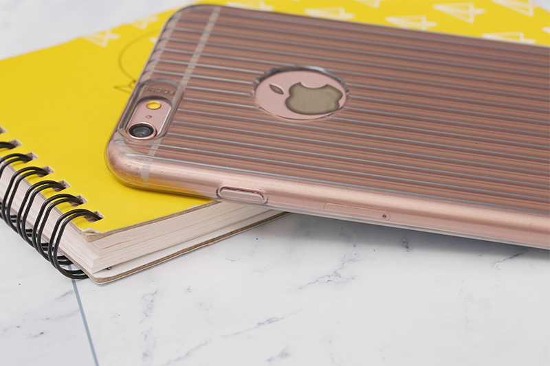 Ốp lưng iPhone 6/6s+ nhựa dẻo Glaze TPU Case COSANO Đen