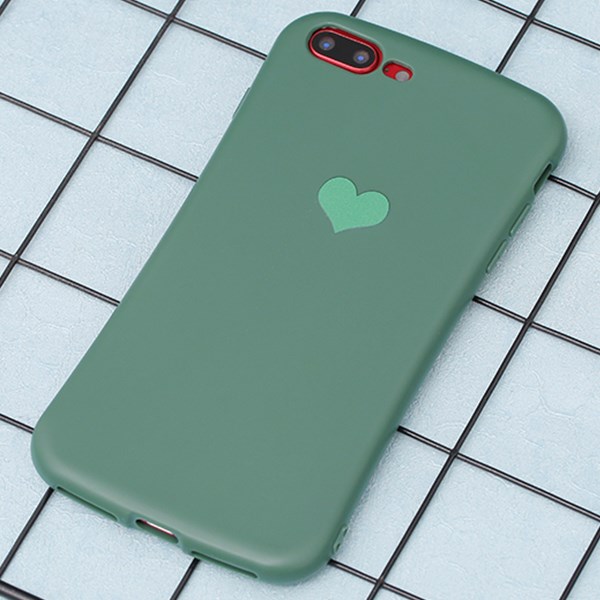 Ốp lưng iPhone 7 Plus/ 8 Plus nhựa dẻo Pattern Corner TPU COSANO Xanh lá