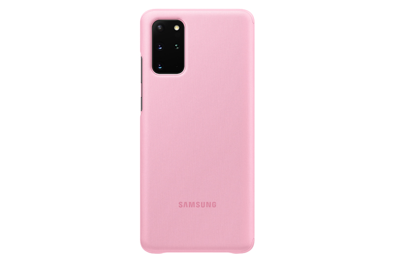 Bao da Galaxy S20 nắp gập Clear View Samsung Hồng