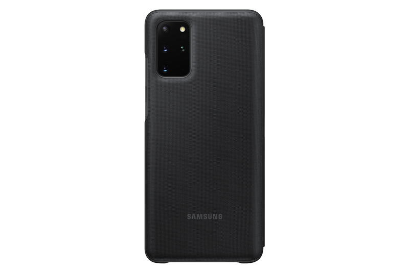 Bao da Galaxy S20+ nắp gập LED View Cover Samsung Đen