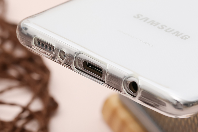 Ốp lưng Galaxy A71 Nhựa dẻo Nake Slim TPU JM Nake slim Nude