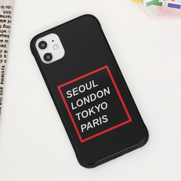 Ốp lưng iPhone 11 nhựa dẻo Tempered Glass Frameless TPU COSANO CSP867 Seoul