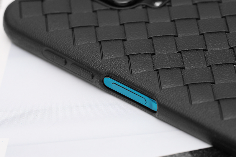 Ốp lưng Redmi Note 9s/ Note 9 Pro nhựa dẻo Woven OSMIA Đen