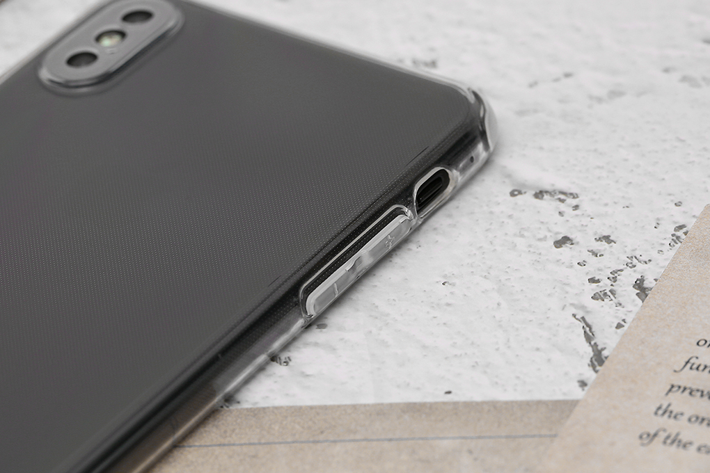Ốp lưng iPhone XS Max Nhựa dẻo Sliipa JM Nude